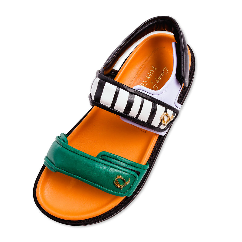 Puey - Unisex Moroccan Leather Sport Sandals